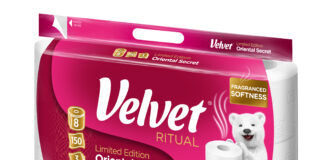 I na toaletě si zasloužíte dotek luxusu. Velvet představuje limitovanou edici Ritual s podmanivou vůní Orientu